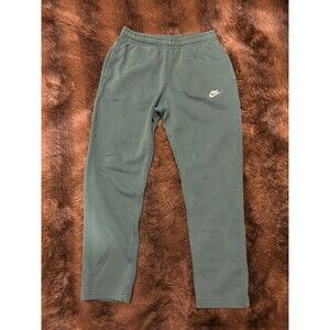 Men’s Small Green Nike Sportswear Club sweatpants with embroidered logo Gym Wear